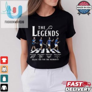 Rafael Nadal Andy Murry Roger Federer Novak Djokovic The Legends Of Tennis T Shirt fashionwaveus 1 2