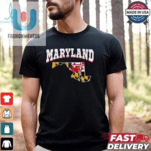 Us Citizen Proud America State Flag Land Map Maryland Shirt fashionwaveus 1 3