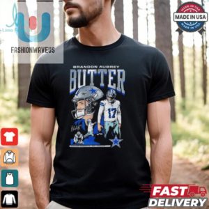 Brandon Aubrey 17 Dallas Cowboys Star Nfl Kicker T Shirts fashionwaveus 1 3