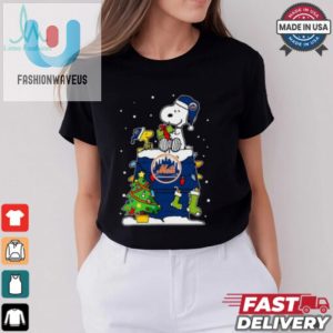 New York Mets Snoopy And Woodstock Merry Christmas 2024 T Shirt fashionwaveus 1 2