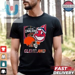 Cleveland Cavaliers Cleveland India And Cleveland Browns Cleveland Logo 2024 T Shirt fashionwaveus 1 3