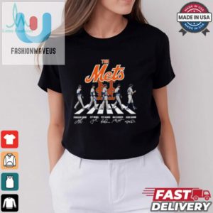 The New York Mets Baseball Walking Signatures 2024 T Shirt fashionwaveus 1 2