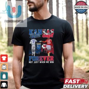 Kansas City Royals Bobby Witt Jr. Kansas City Chiefs Patrick Mahomes Stars Forever Not Just When We Win T Shirt fashionwaveus 1 3