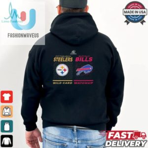 Pittsburgh Steelers Vs Buffalo Bills Wild Card Matchup T Shirt fashionwaveus 1 1