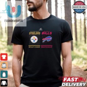 Pittsburgh Steelers Vs Buffalo Bills Wild Card Matchup T Shirt fashionwaveus 1 3