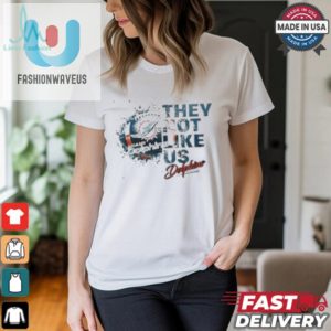 Miami Dolphins They Not Like Us 2024 T Shirt White fashionwaveus 1 1