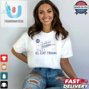 Chicago El Cat Train 2024 T Shirt White fashionwaveus 1 2