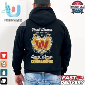 Real Women Love Football Smart Women Love The Washington Commanders X Floral Diamonds Shirt fashionwaveus 1 1