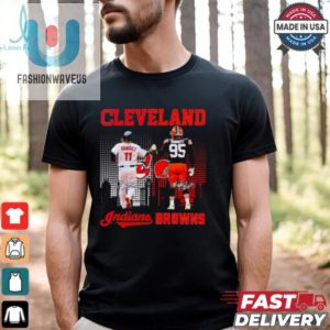 Ramirez Garrett Cleveland Guardians Browns Signature Shirt fashionwaveus 1 3