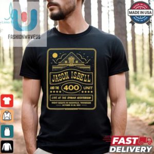 Jason Isbell 400 Unit Tour Nashville Tn October 10 2024 T Shirt fashionwaveus 1 3