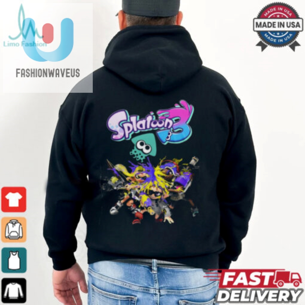 Splatoon 3 Ink Dive Swim And Splat Your Way To The Top Shirt 