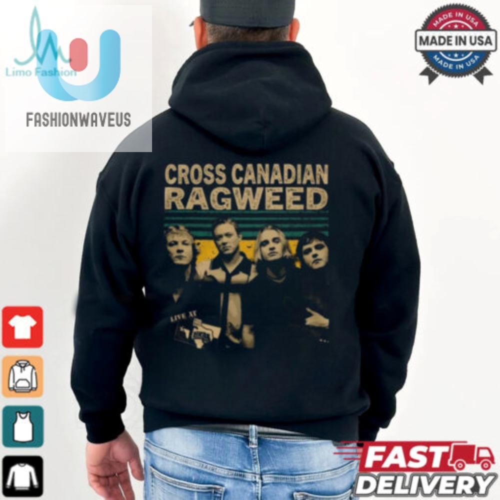 Cross Canadian Ragweed Smells Like Country Tastes Like Rock N Roll Shirt 