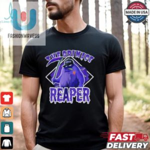 The Grimace Reaper Queens Baseball Parody Mlb Shirt fashionwaveus 1 3