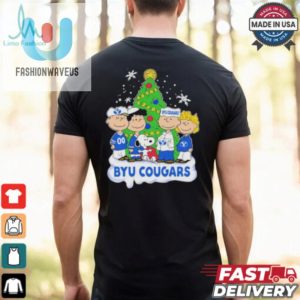 Peanuts Characters X Byu Cougars Christmas Shirt fashionwaveus 1 2