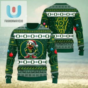 Oregon Ducks They Not Like Us Christmas Sweater1 fashionwaveus 1 1