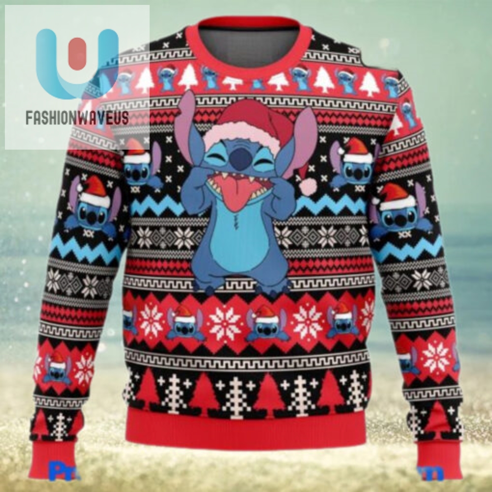 Lilo And Stitch Ugly Christmas Sweaters 