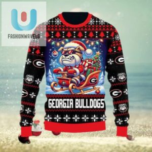 Georgia Bulldogs Football Ncaa Ugly Christmas Sweater fashionwaveus 1 1