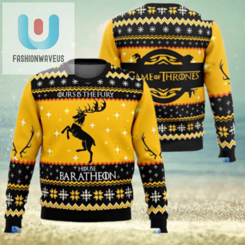 Game Of Thrones House Baratheon Ugly Christmas Sweaters 