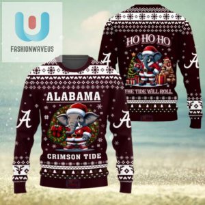 Alabama Crimson Tide The Tide Will Roll Christmas Sweater1 fashionwaveus 1 1