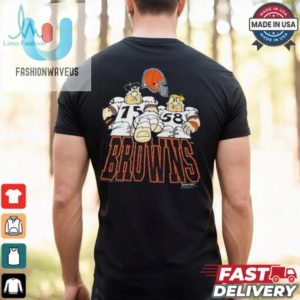 1992 Hanna Barbera The Flintstones Cleveland Browns T Shirt fashionwaveus 1 3