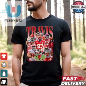 Intage 90S Graphic Style Travis Kelce Shirt fashionwaveus 1 1