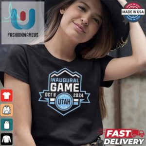 Official Utah Hockey 2024 Inaugural Game October 8 2024 Shirt fashionwaveus 1 3