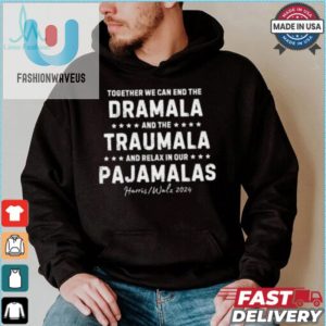 Official Together We Can End The Dramala And The Trauma And Go Relax T Shirt fashionwaveus 1 1