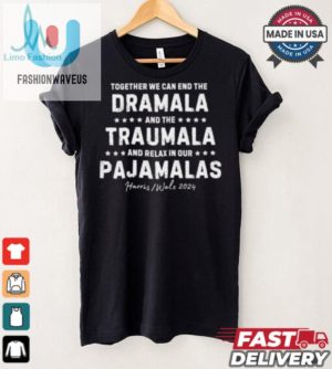 Official Together We Can End The Dramala And The Trauma And Go Relax T Shirt fashionwaveus 1 2