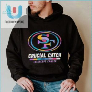 Design San Francisco 49Ers 2024 Crucial Catch Intercept Cancer Awareness T Shirt fashionwaveus 1 4