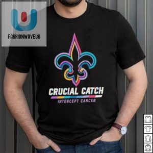 Design New Orleans Saints 2024 Crucial Catch Intercept Cancer Awareness T Shirt fashionwaveus 1 2