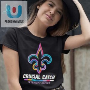 Design New Orleans Saints 2024 Crucial Catch Intercept Cancer Awareness T Shirt fashionwaveus 1 3