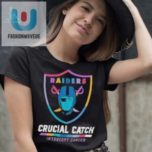 Design Las Vegas Raiders 2024 Crucial Catch Intercept Cancer Awareness T Shirt fashionwaveus 1 3