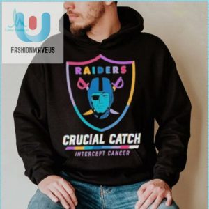 Design Las Vegas Raiders 2024 Crucial Catch Intercept Cancer Awareness T Shirt fashionwaveus 1 4