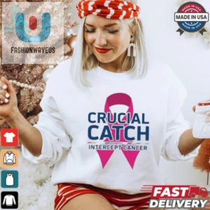 Crucial Catch Intercept Cancer Pink Ribbon T Shirt fashionwaveus 1 2