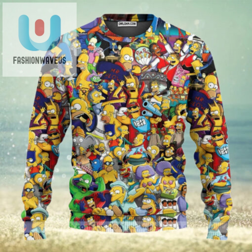 The Simpsons Ugly Christmas Sweaters 