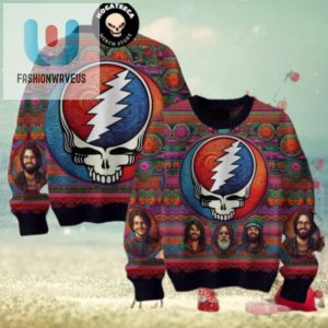 Grateful Dead Portrait Christmas Sweater Chirstmas Gifts 2024 Xmas For Family And Friends Ugly Sweater fashionwaveus 1 1