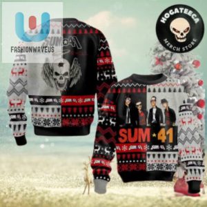 Sum 41 Heaven Hell Christmas Sweater Chirstmas Gifts 2024 Xmas For Family And Friends Ugly Sweater fashionwaveus 1 1