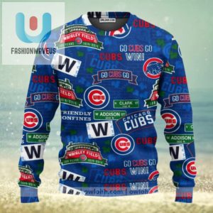 Chicago Cubs Baseball Ugly Christmas Sweaters fashionwaveus 1 1