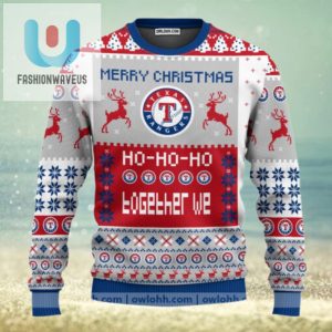 Texas Rangers Merry Christmas Ugly Christmas Sweaters fashionwaveus 1 1