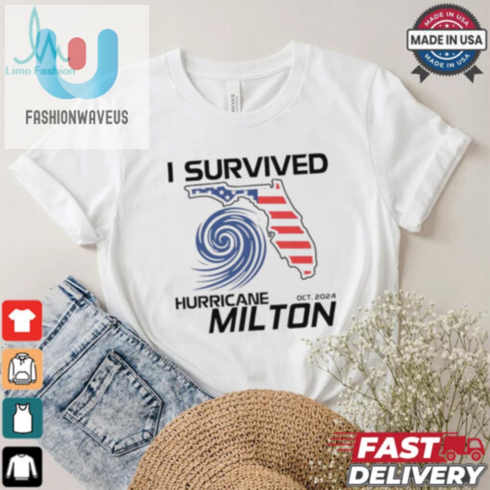 I Survived Hurricane Milton 2024 Florida Strong Survivor Shirt 