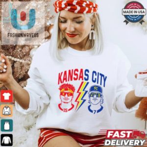 Kansas City Royals And Kansan City Chiefs Football Patrick Mahomes Vs Witt Jr. Shirt fashionwaveus 1 3