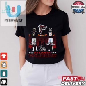 Atlanta Falcons Matt Ryan And Kirk Cousins Signature 2024 Shirt fashionwaveus 1 3