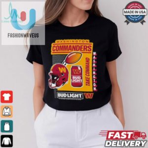 Washington Commanders Bud Light Take Command Shirt fashionwaveus 1 3