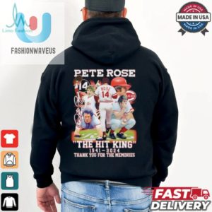 Nice The Hit King Pete Rose 1941 2024 Thank You For The Memories Signature Shirt fashionwaveus 1 2