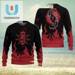 Slipknot Goat Satan Rock Band Christmas Sweater Chirstmas Gifts 2024 Xmas For Family And Friends Ugly Sweater fashionwaveus 1 3