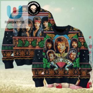 Bon Jovi Rock Band Christmas Sweater Chirstmas Gifts 2024 Xmas For Family And Friends Ugly Sweater fashionwaveus 1 1