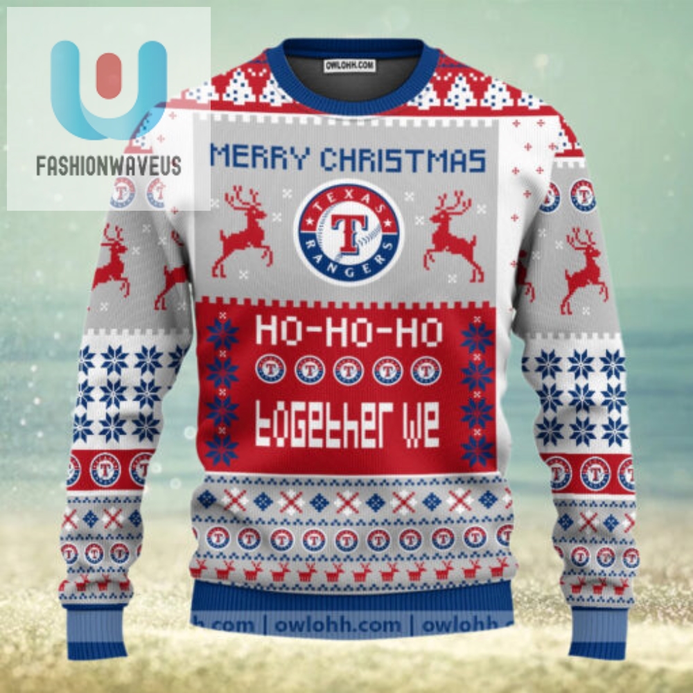 Texas Rangers Merry Christmas Ugly Christmas Sweaters 