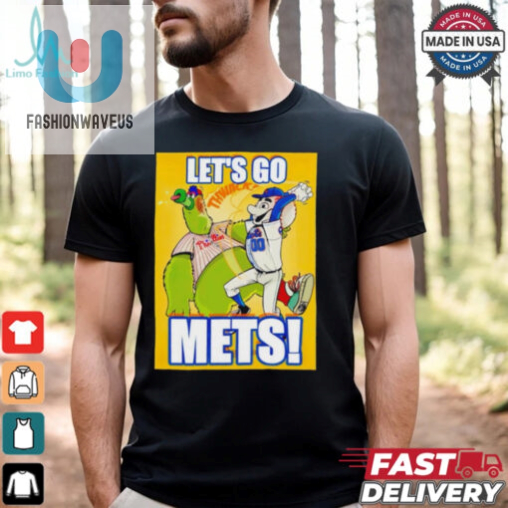 Lets Go Mets New York Mets Grimace Beats Phanatic Philadelphia Philly Mlb Shirt 