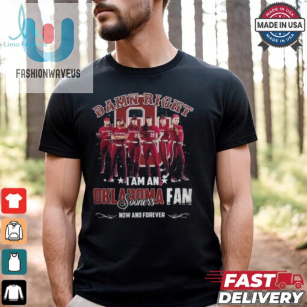 Oklahoma Sooners I Am Sooners Fan Now And Forever All Roster 2024 Tee 