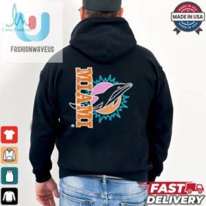 Miami Dolphins X Aleali May Black T Shirts fashionwaveus 1 1